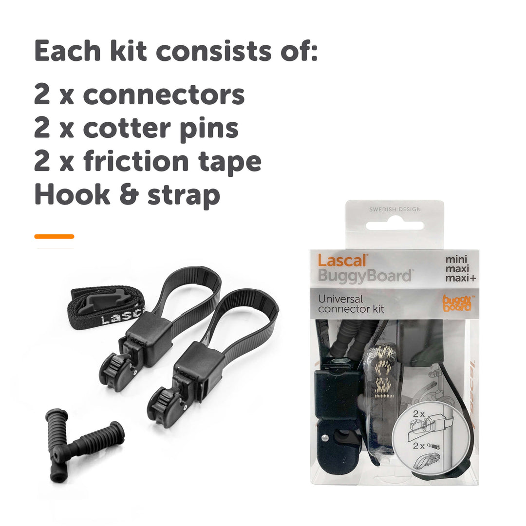 Lascal Universal Connector Kit For BuggyBoard Mini, Maxi And Maxi