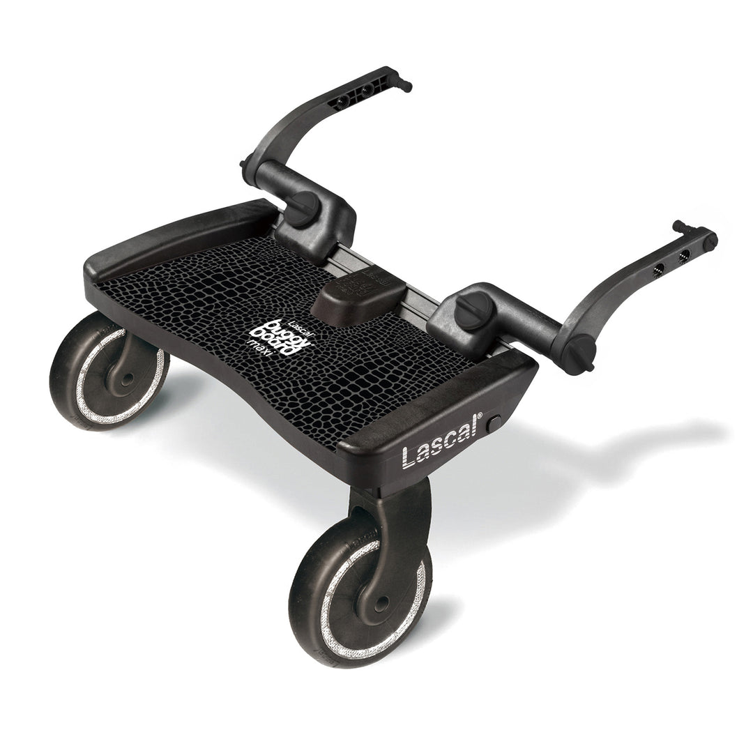 BUNDLE: Lascal BuggyBoard® Maxi Designer - Black Croc + Saddle in Grey